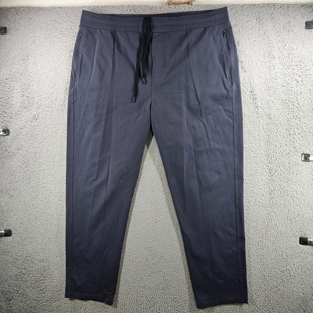 Public Rec All Day Every Day Pants Navy Blue Mens 44x32 Stretch Chino Jogger
